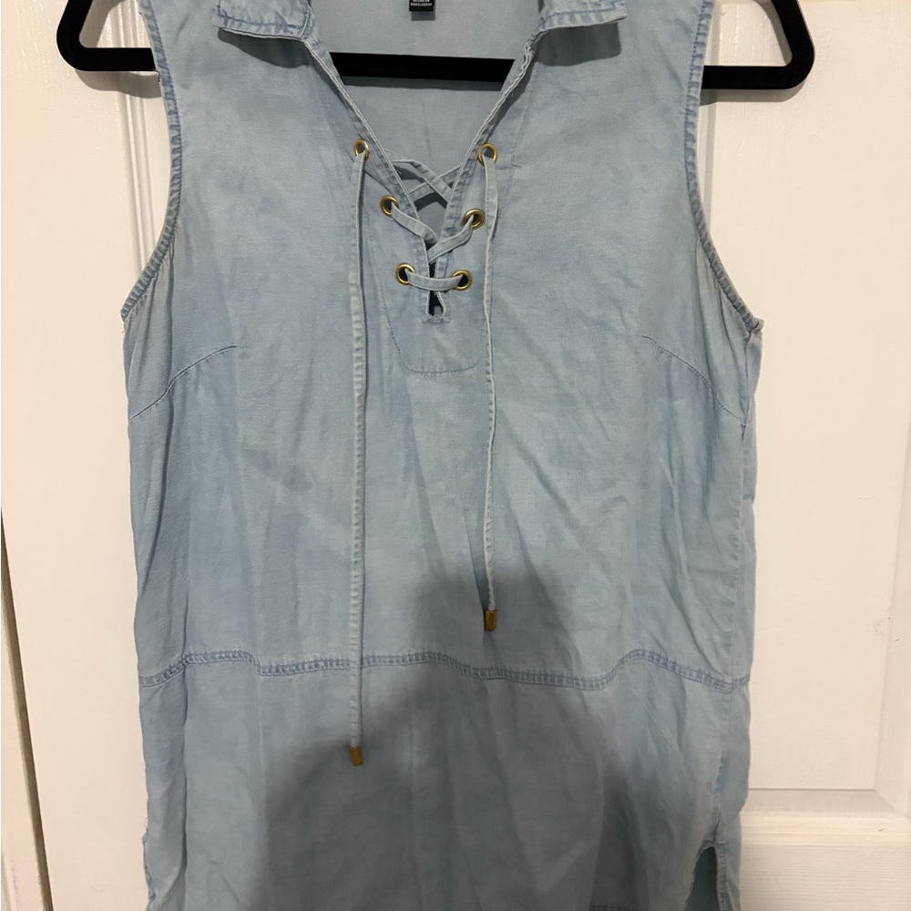 Jean blouse
